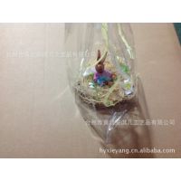 《复活节降临》复活节兔子可爱的树脂小白兔点缀节日气氛