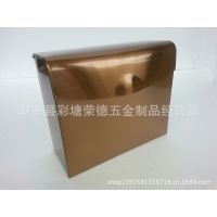 不锈钢 厕纸盒 纸巾架 卷纸器手纸盒 封闭防水防潮设计 K30玫瑰金