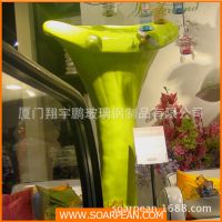 供应透明树脂花朵展示道具 模特衣架厦门橱窗道具 云朵道具