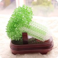 富贵百财开业乔迁送礼百财归来 超大水晶白菜摆件 【百财兴旺】