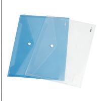 得力A4按扣公文袋文件袋  透明文件扣袋 5501 批发