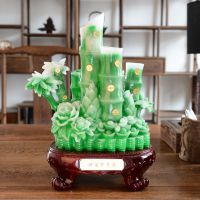 树脂工艺品 大号仿玉财富节节高摆件 礼品定做 创意家居饰品