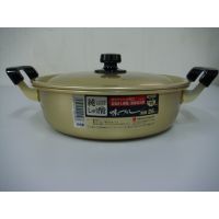 日本进口家居日用批发 纯乙二酸耐酸铝锅26cm