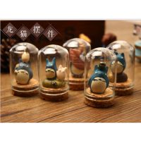宫崎骏树脂家居工艺品 龙猫系列 龙猫小玻璃摆件 景观树脂摆件