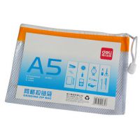 得力 5832-A5档案袋粘扣文件袋 新款设计 耐用办公用品