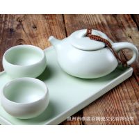 新款汝窑陶瓷茶具功夫茶具套组/福气添寿/商务馈赠/厂家直销