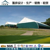 供应厂家提供新款弯柱篷房网球馆/专业户外网球馆设施建造（免费安装