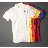 供应外贸原单 ***AE家 男士休闲简约修身纯色短袖POLO衫 4色可选