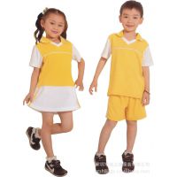 供应幼儿园服定做 中小学生校服订做 校服套装订做