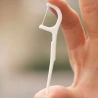 正品KM.66080 優(yōu)質(zhì)牙線棒 牙縫清潔線 彈力牙線棒 牙線50支