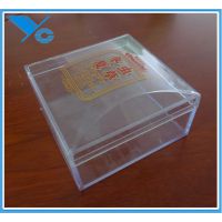 义乌供应***环保塑料PS塑料方盒 环保塑料礼品盒 保健品塑料盒