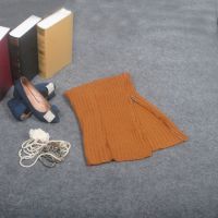 2014年秋冬韩版服装***韩国时尚围巾 毛织拉链围脖