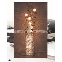 供應(yīng)鋁線燈落地?zé)?鋁線工藝燈 創(chuàng)意花籃燈 臥室客廳落地?zé)?現(xiàn)貨多色