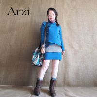 正品2014新款夏季女装长袖太空棉复古纯色女式小外套  货号cw1401
