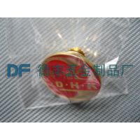 热销圆形镀金冲压徽章、单价低品质好胸章