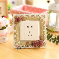 樹(shù)脂開(kāi)關(guān)套批發(fā) 開(kāi)關(guān)套彩繪 歐式風(fēng)格 K020