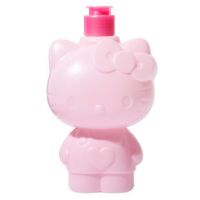 日本正品Hello Kitty凯蒂猫立体洗手液瓶洗洁精瓶乳液器空瓶400ml