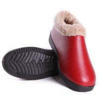 冬季老北京棉鞋女式棉鞋中老年老太太家居鞋防滑耐磨厂家低价处理