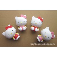 hello kitty 吸盘公仔KT 凯蒂猫 冰箱贴 家居装饰品