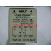 供应APR-3S安良ANLY欠压相检知继电器现货