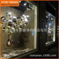 供应橱窗道具 圣诞球 电镀气球道具 品牌服装展示道具 气球道具
