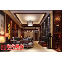 北京中式别墅简约风格客厅装修设计