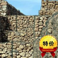 恒祥低价河道/岸坡/路基/边坡/护坡结构可植绿增添景观化效果石笼网80*60