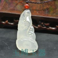 批发供应天然冰种冰透玉髓吊坠   玉髓如意挂件批发