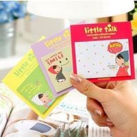 可爱细雨女孩便利贴/便签纸/N次贴 韩国文具 便签条 留言