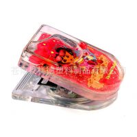 专业制造精美时尚蓝色磁性塑料夹子