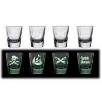 环保夜光玻璃杯夜光酒杯