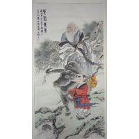 供应中国画名家王英民人物画吉祥画历史故事画