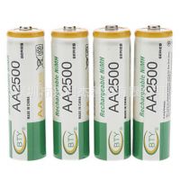 供应BTY 正品 AA 5号 2500mAh 镍氢充电电池 ***容量电池