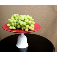 陶瓷蛋糕水果盘 欧式时尚家居餐具用品 带底座蛋糕盘子