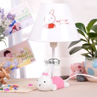 创意儿童房台灯/卡通卧室床头灯/树脂米菲兔趴趴灯 新婚礼品灯