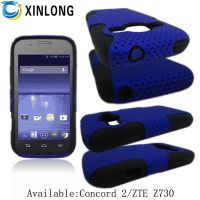 厂家直销 新款ZTE Concord 2 Z730 网壳 二合一 手机壳 保护套