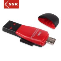 【新品】SSK飚王 SCRS600 TF/micro usb 手机平板OTG读卡器