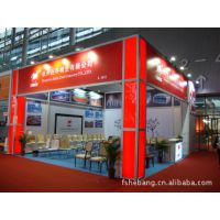 长期供应各式展展示柜标摊配件展览铝材展示柜型材合邦方柱铝材