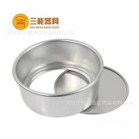 三能烘焙器具SN5086 14寸圆形活动底蛋糕模(阳极) 面包店饼房专用