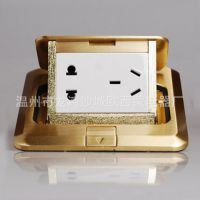 西門子正品開關(guān)地面插座 10A五孔銅地板插