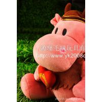 【厂家低价供应】填充毛绒玩具牛/ 奶牛