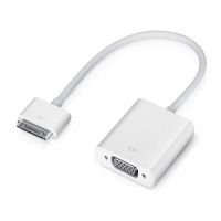 供应iphone/ipad1/2转接线Apple/苹果 30pin to VGA Adapter 转接头