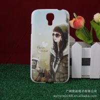 三星9500uv彩绘壳 s4手机壳喷绘 韩版手机彩壳 三星卡通彩绘壳