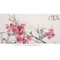 plum blossom-traditional chinese floral painting