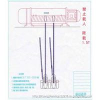 供应中原圣科轨道弯曲型电动葫芦