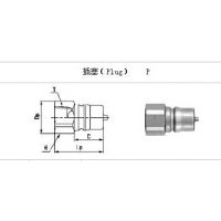 供应内螺纹液压快速接头3HP-3/8 进口日东NITTO接头