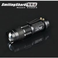 強(qiáng)光手電筒遠(yuǎn)射充電手電筒正品變焦LED手電簡防水家用戶外CREE Q5