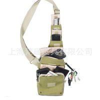 上海皮具厂订制生产帆布多功能休闲单肩包 休闲旅行单肩相机背包