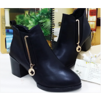 供应2014秋冬女鞋新款 靴子女靴短靴冬季高跟鞋粗跟马丁靴