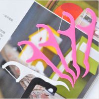 日本偏線進(jìn)口牙線棒 牙縫刷 牙線齒間刷 牙簽 剔牙棒 25支袋裝